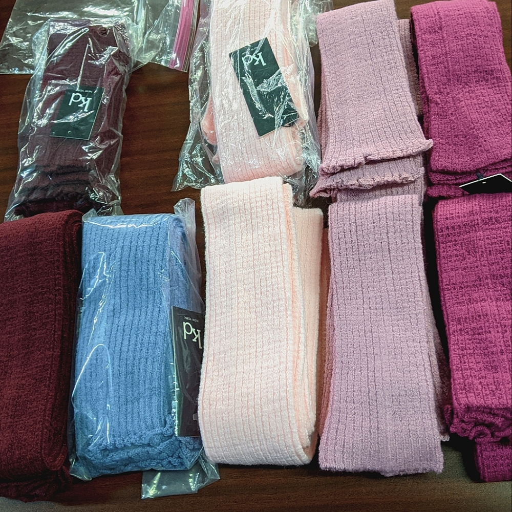 Wine - KD dance rib knit 40" leg warmers- listing for 1 pair